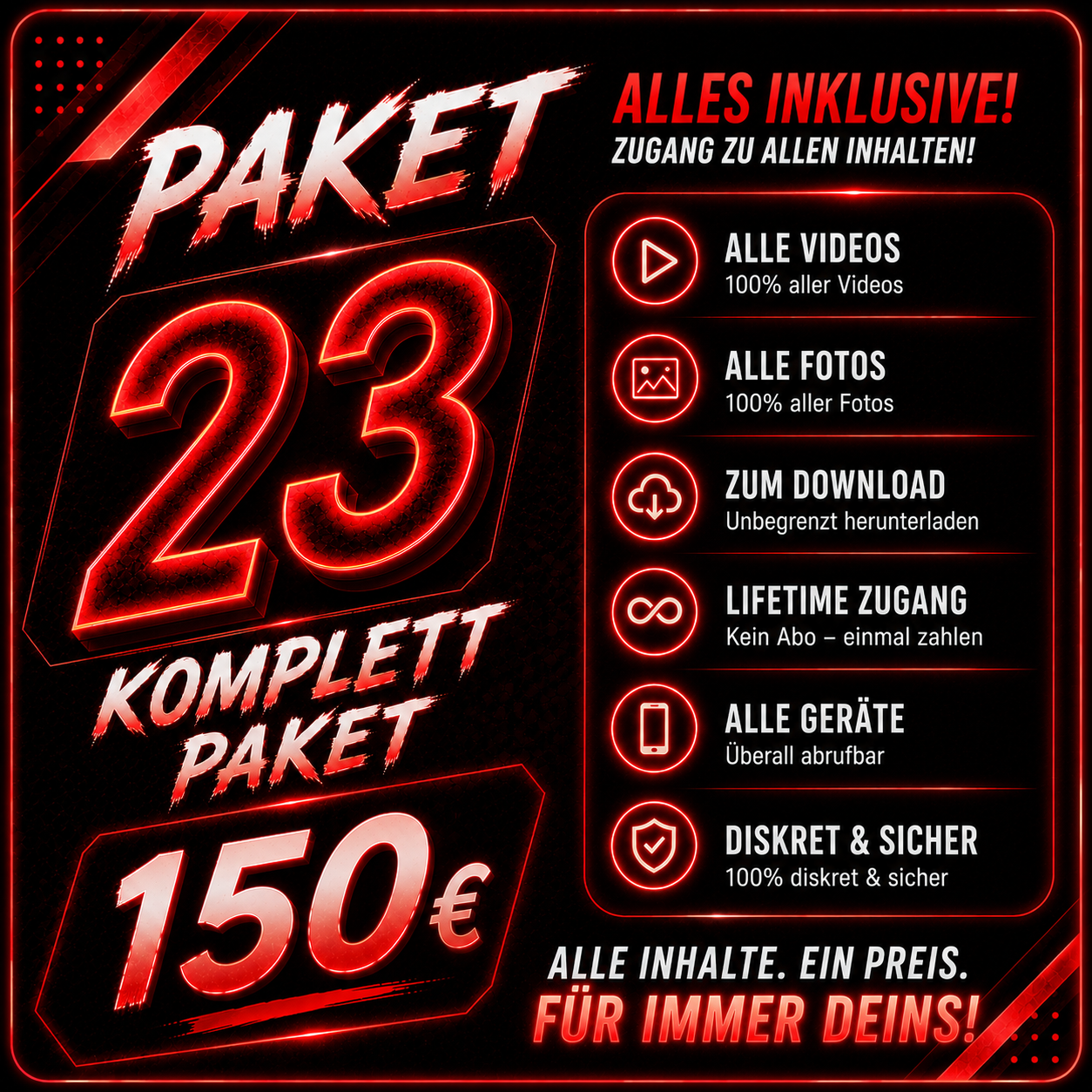 Paket 23 Ganzer Shop